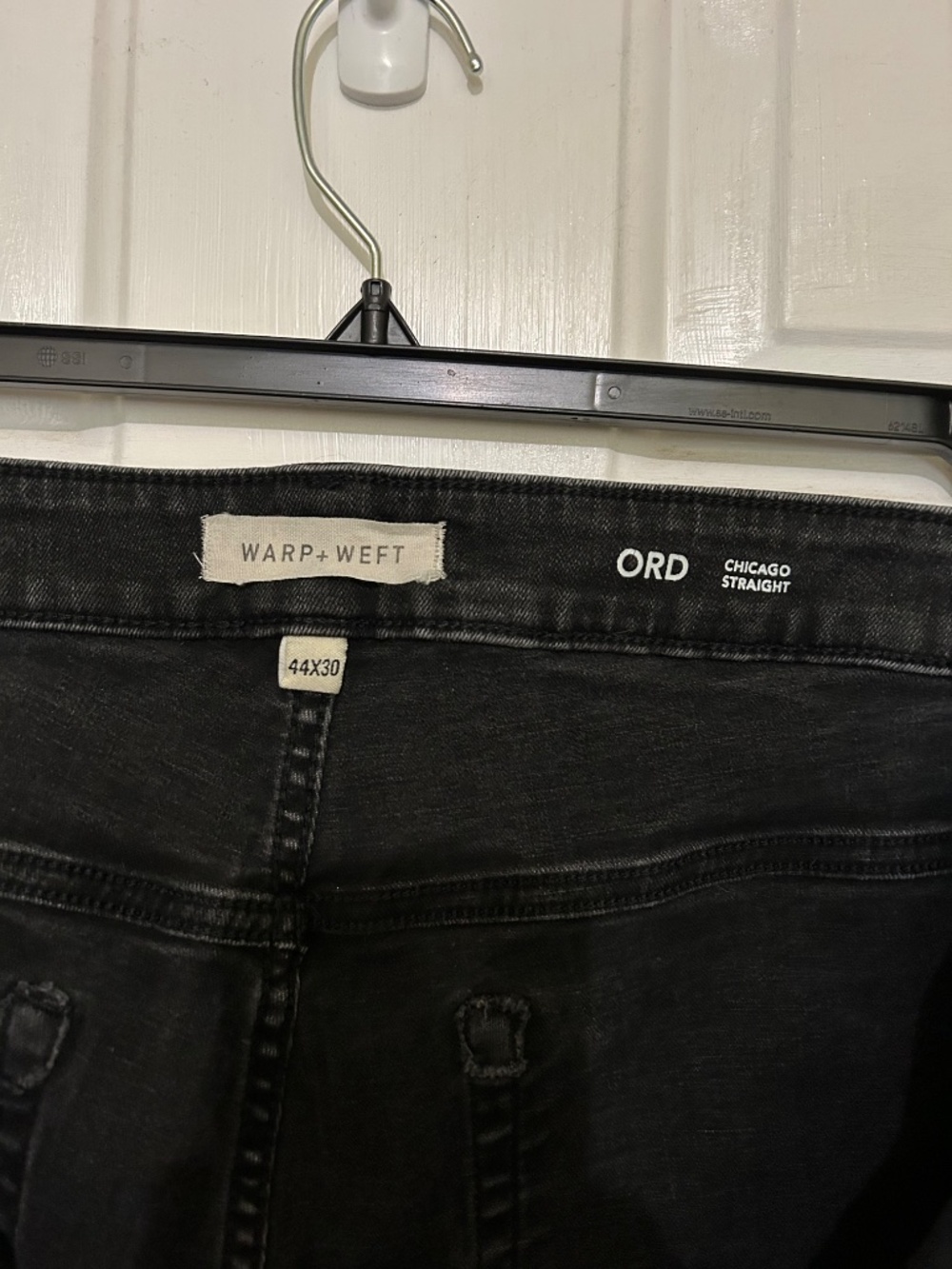Warp+Weft, ORD Chicago Straight, 44x30, asphalt jeans - Picture 3 of 3